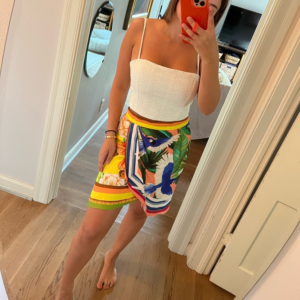 FARM Rio Colorful Mini Skirt